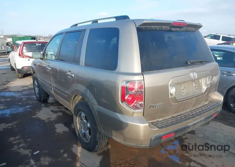 2006 Honda Pilot Ex-L z USA, uszkodzony, nr VIN 2HKYF18536H522091